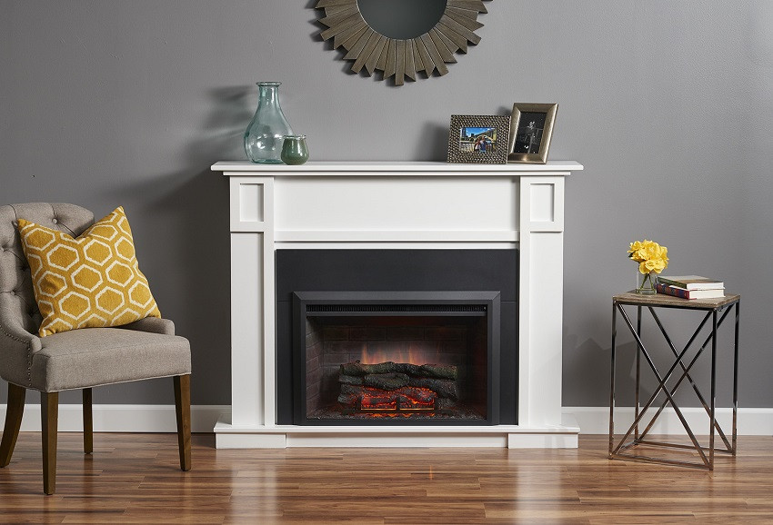 Clearance Electric Fireplace
 36" Gallery Collection Zero Clearance Electric Fireplace