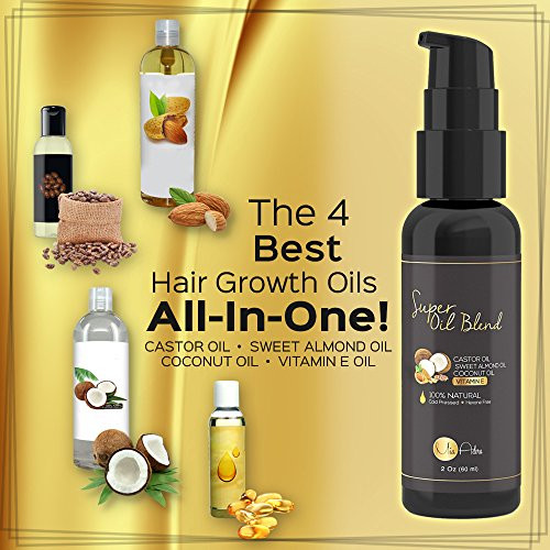 Coconut Oil For Baby Hair Growth
 PURE Castor Oil with Sweet Almond Oil Coconut Oil and