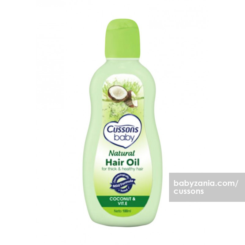 Coconut Oil For Baby Hair Growth
 Jual Murah Cussons Baby Natural Hair Oil Coconut & Vit E