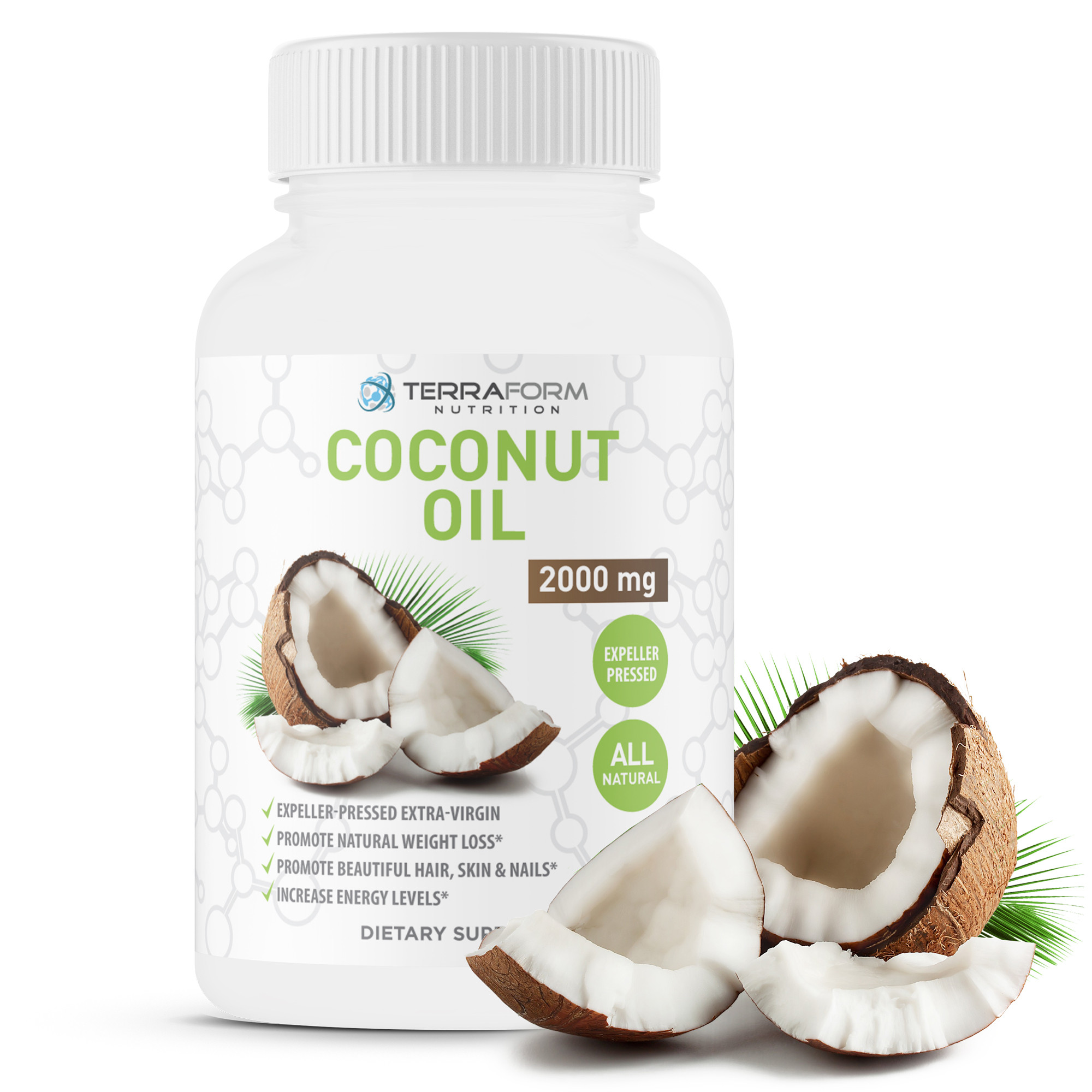 Coconut Oil For Baby Hair Growth
 Coconut Oil Capsules Extra Virgin Expeller Pressed