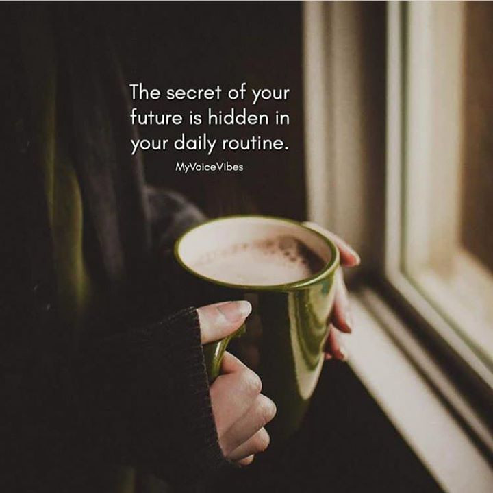 Coffee Motivational Quotes
 Positive Quotes The secret of your future is hidden in