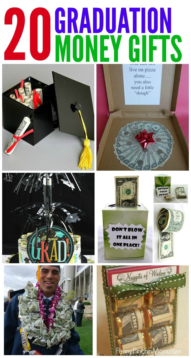 College Graduation Gift Ideas For Him
 More than 20 Creative Money Gift Ideas