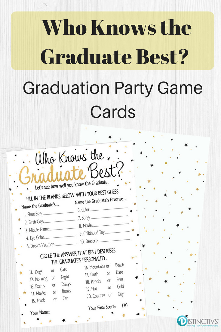 Top 35 College Graduation Party Game Ideas - Home, Family, Style and ...