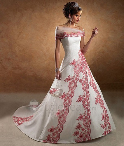Colored Wedding Dress
 Wedding Fashion Different Colored Wedding Gowns