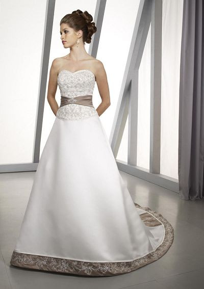 Colored Wedding Dress
 DressyBridal 6 Unique Colored Wedding Gowns