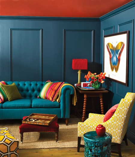 Colorful Living Room
 Favorite Paint Colors