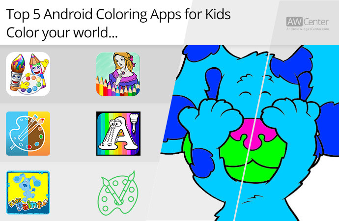 Coloring Apps For Kids
 Top 5 Android Coloring Apps for Kids Color Your World
