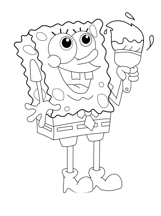 Coloring Books For Kids
 Kids Page Spongebob Coloring Pages for Kids