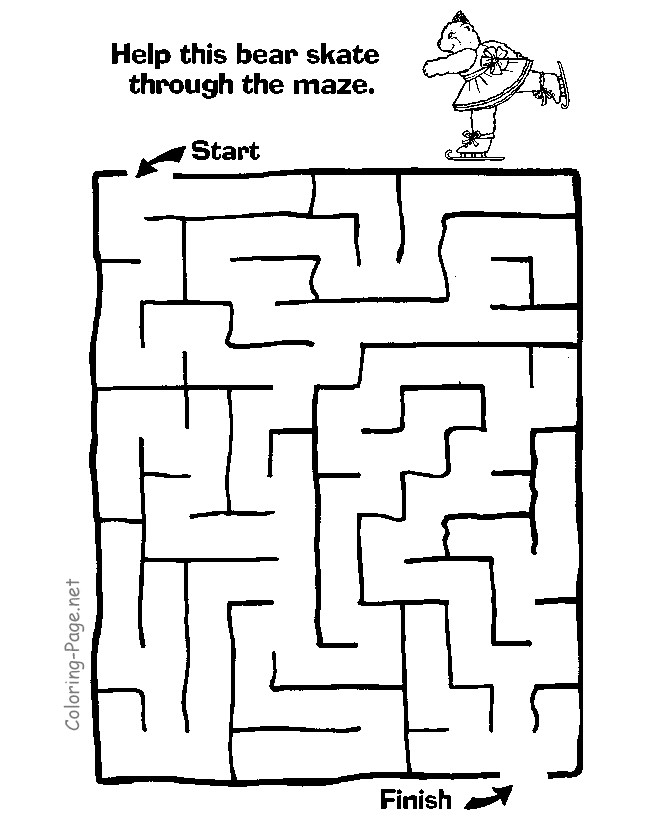 Coloring Game For Children
 Coloring Pages Mazes Coloring Home