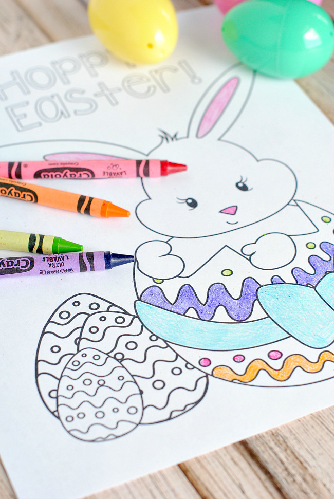 Coloring Ideas For Kids
 25 Easter Crafts for Kids Crazy Little Projects