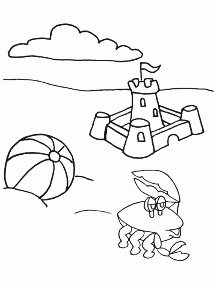 Coloring Page For Kids
 Summer coloring pages for kids