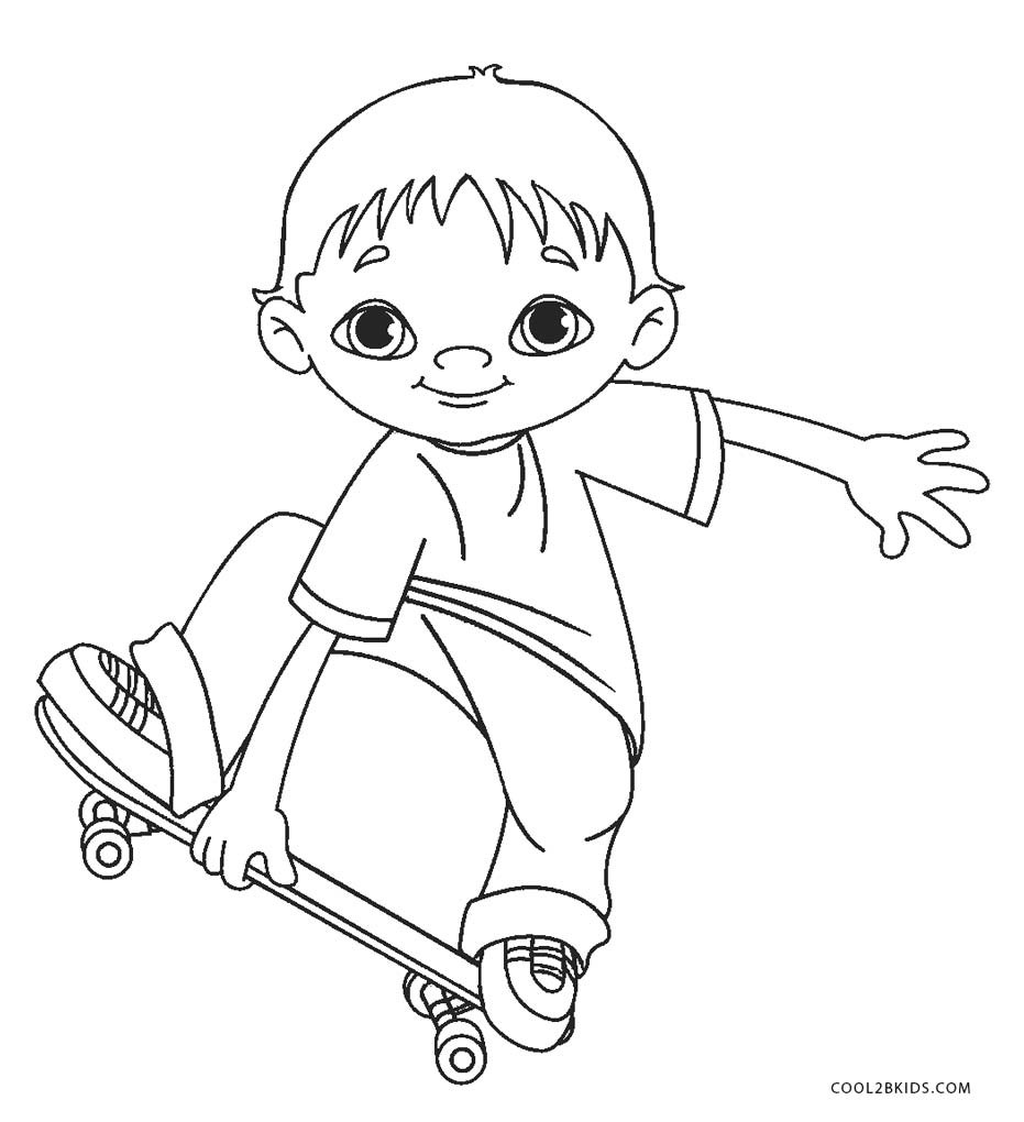 Coloring Pages For Boys
 Free Printable Boy Coloring Pages For Kids
