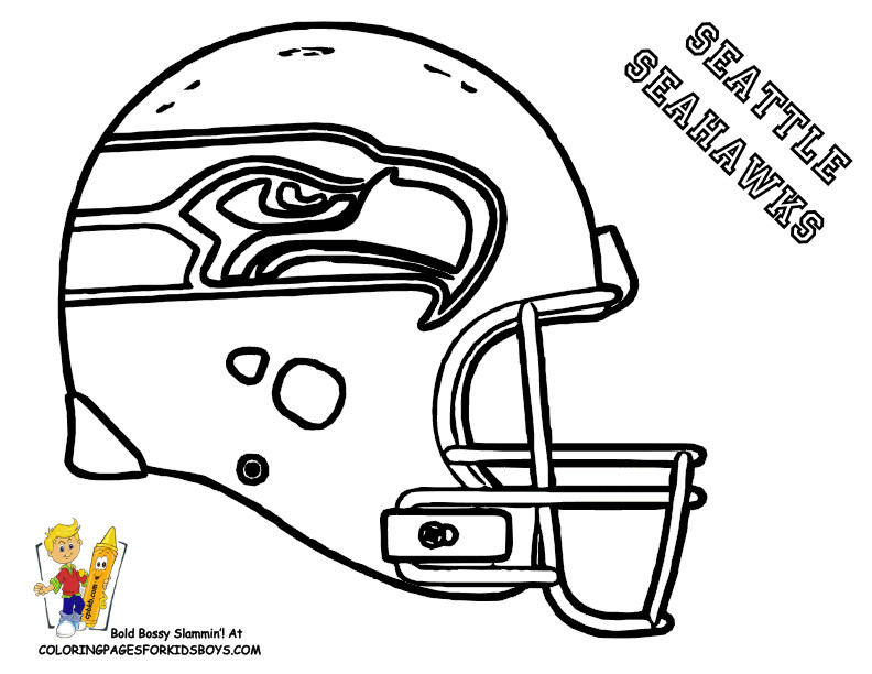 Coloring Pages For Boys Football Teams
 28 Seattle Seahawks football coloring at coloring pages