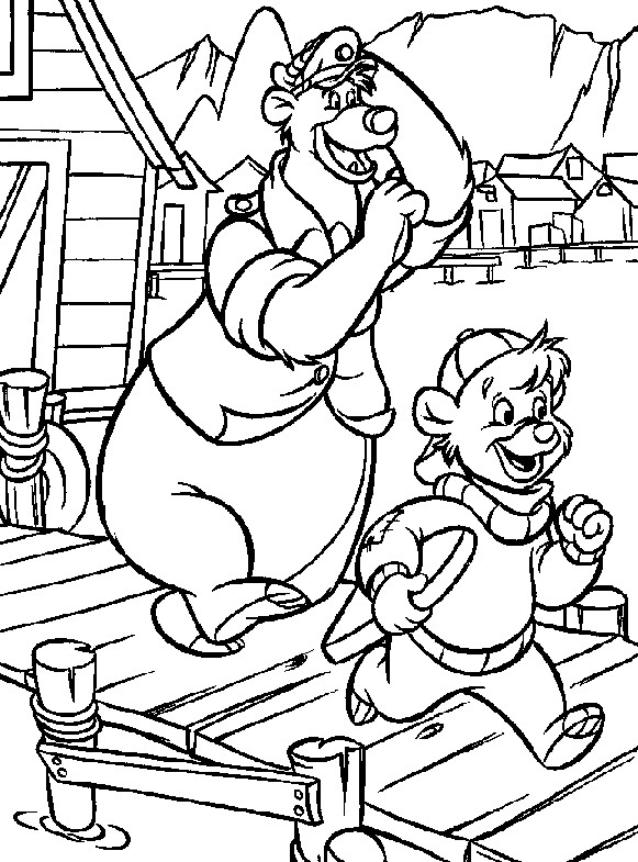 Coloring Pages For Children
 TaleSpin Coloring Pages For Kids