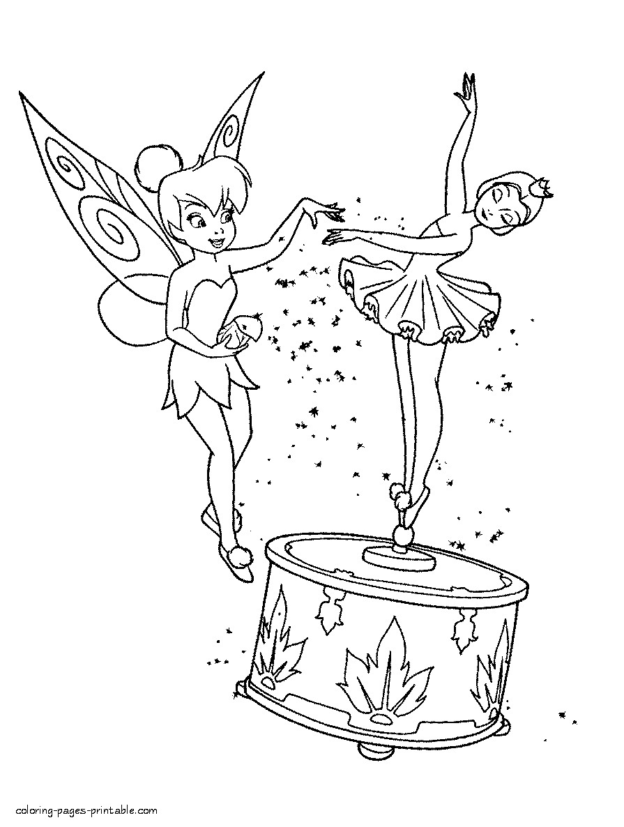 Coloring Pages For Girls Fairies
 Fairy princess coloring pages COLORING PAGES PRINTABLE