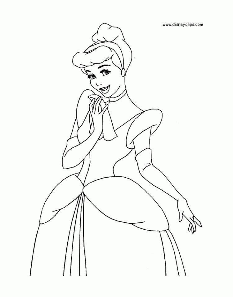 Coloring Pages For Girls Princess
 Get This Cinderella Princess Coloring Pages for Girls
