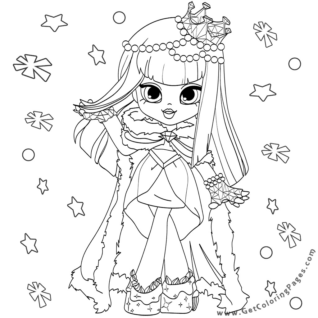 Coloring Pages For Girls Shopkins
 Shopkins Shoppies Coloring Pages at GetColorings