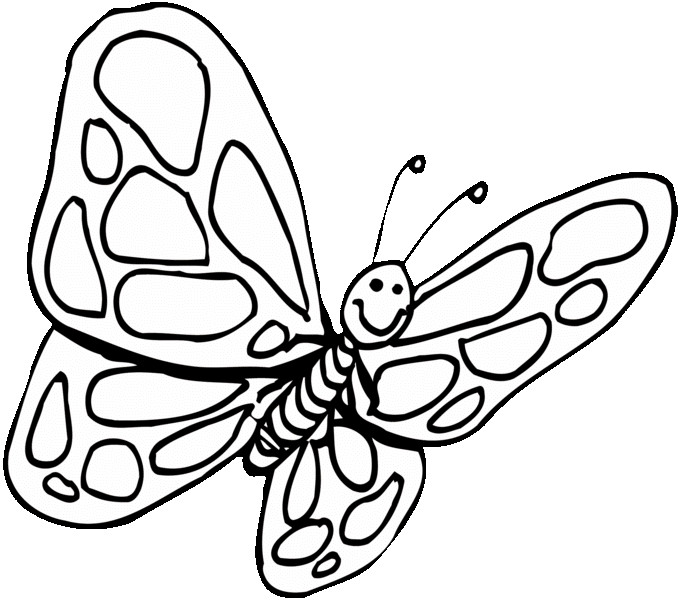 Coloring Pages For Kids Butterflies
 butterfly coloring pages pdf Free Coloring Pages for Kids