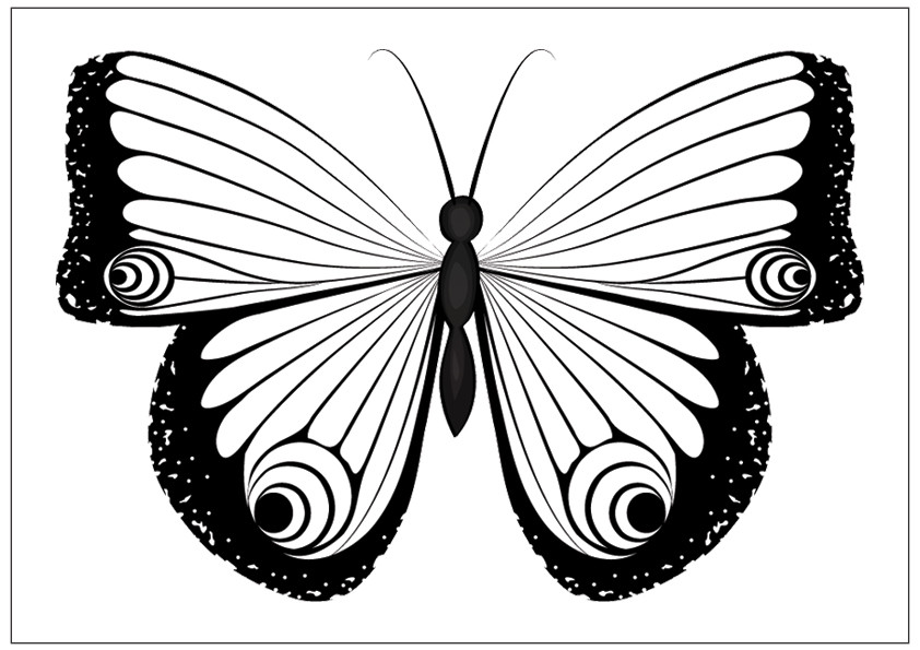 Coloring Pages For Kids Butterflies
 Printable Fun Butterfly Coloring Pages for Kids Art Hearty