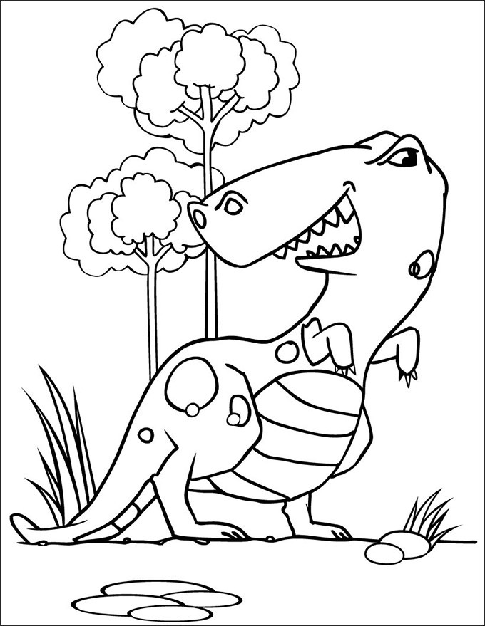 Coloring Pages For Kids Dinosaurs
 25 Dinosaur Coloring Pages Free Coloring Pages Download