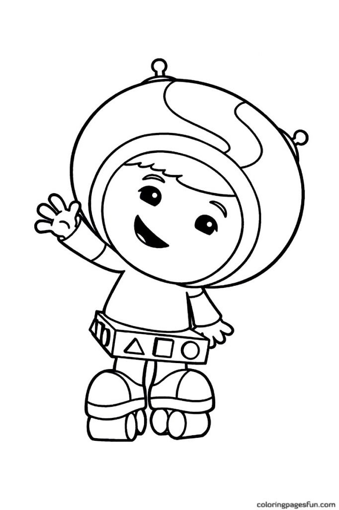 Coloring Pages For Kids For Free
 Free Printable Team Umizoomi Coloring Pages For Kids
