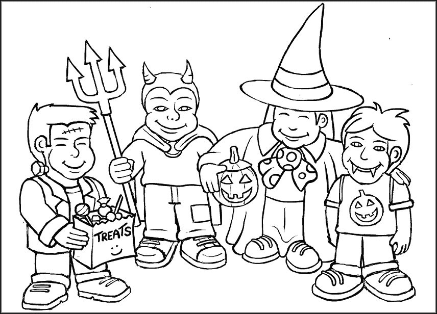 Coloring Pages For Kids Halloween
 Halloween Colouring Pages For Kids Free Printables