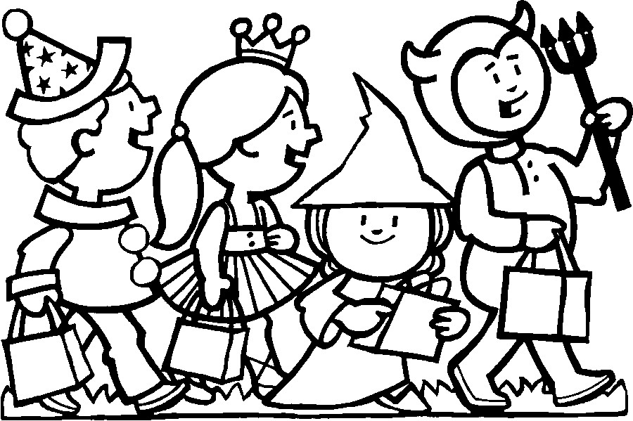 Coloring Pages For Kids Halloween
 24 Free Halloween Coloring Pages for Kids Honey Lime