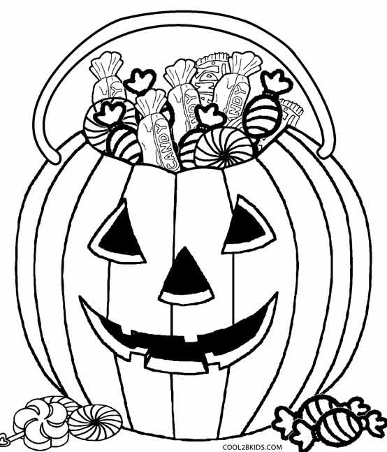 Coloring Pages For Kids Halloween
 Printable Candy Coloring Pages For Kids