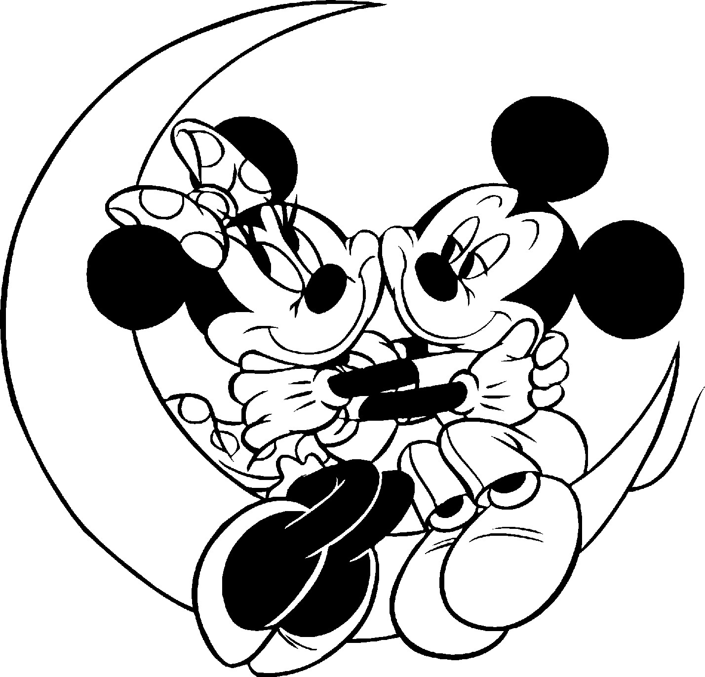 Coloring Pages For Kids Mickey Mouse
 Ausmalbilder für Kinder Malvorlagen und malbuch • Mickey
