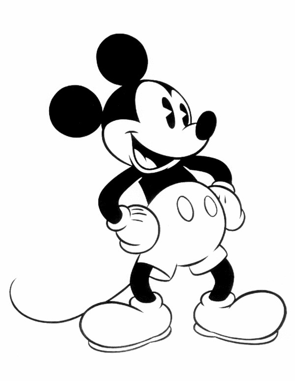 Coloring Pages For Kids Mickey Mouse
 Free Coloring Pages For Kids Disney Coloring Pages