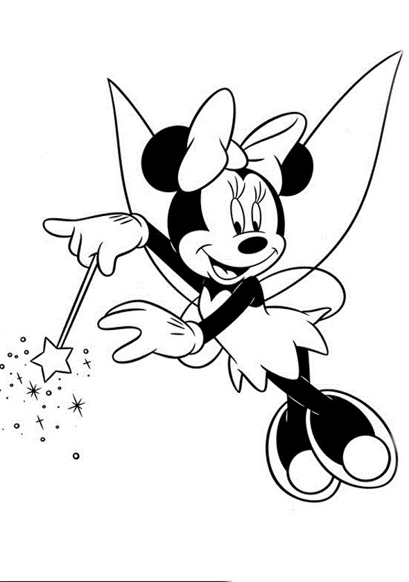 Coloring Pages For Kids Minnie Mouse
 Free Printable Minnie Mouse Coloring Pages For Kids