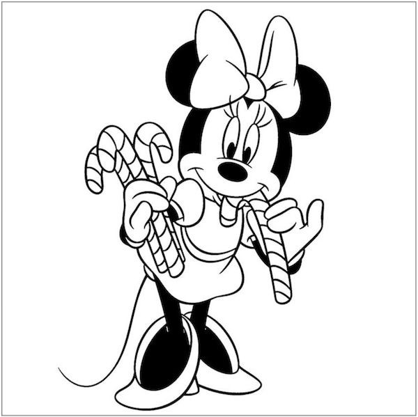 Coloring Pages For Kids Minnie Mouse
 102 best images about Christmas Coloring Pages on