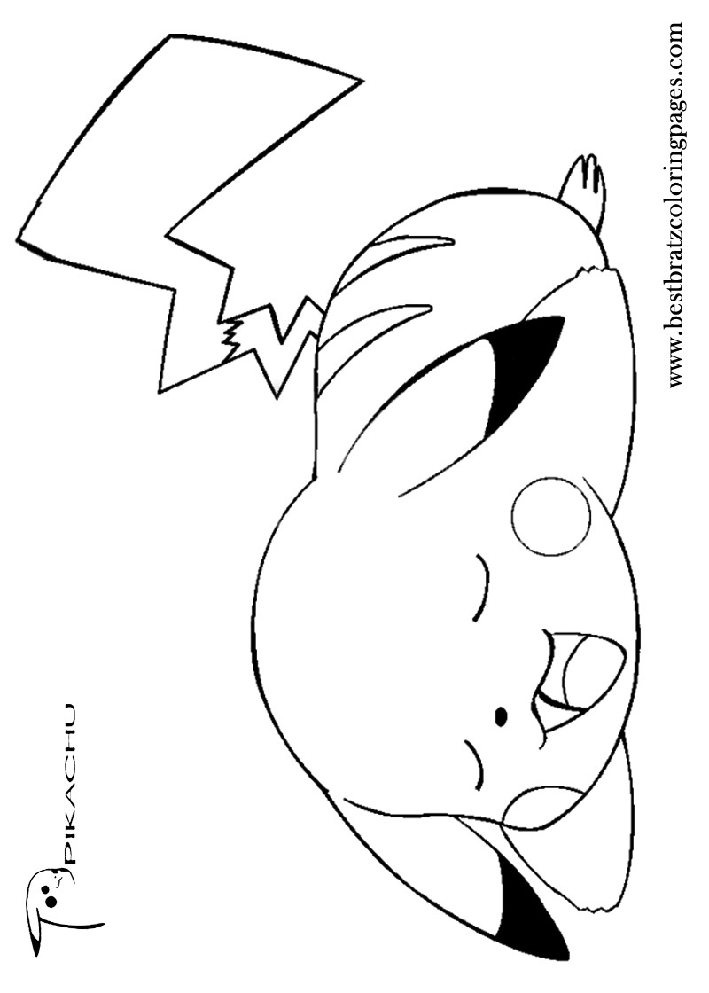 Coloring Pages For Kids Pikachu
 Pikachu Coloring Pages