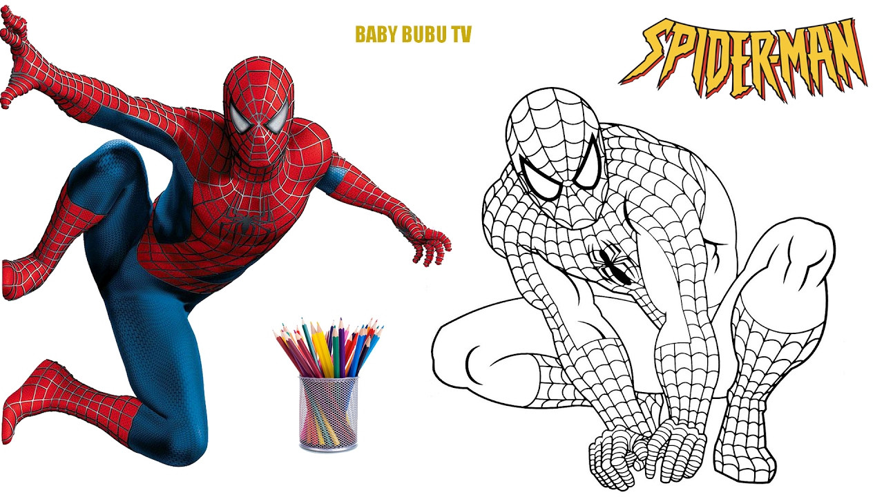 Coloring Pages For Kids Spiderman
 Spiderman Coloring Book Coloring Pages For Kids