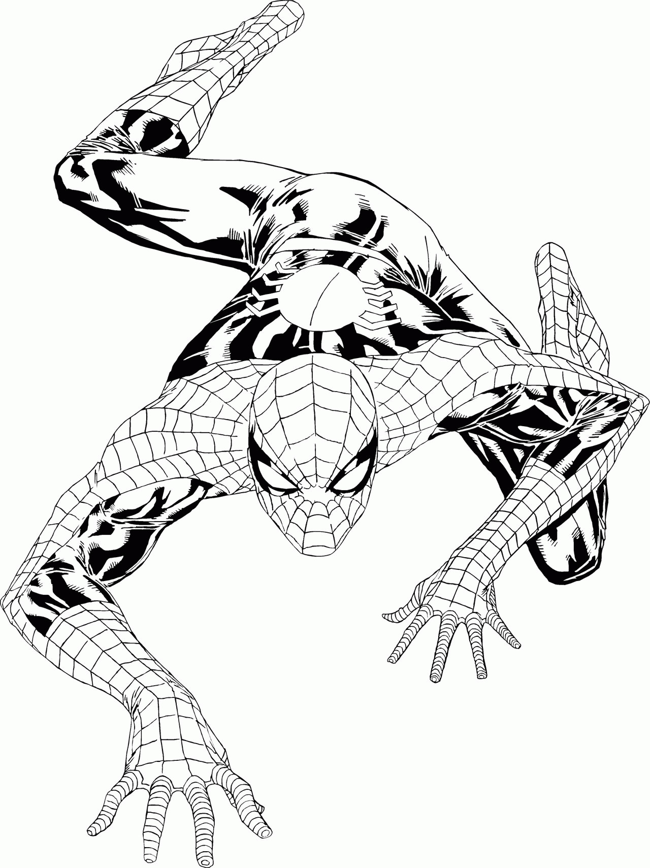 Coloring Pages For Kids Spiderman
 The Amazing Spider Man Coloring Pages Coloring Home