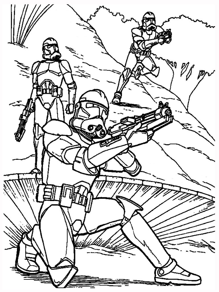 Coloring Pages For Kids Star Wars
 Free Printable Star Wars Coloring Pages Free Printable