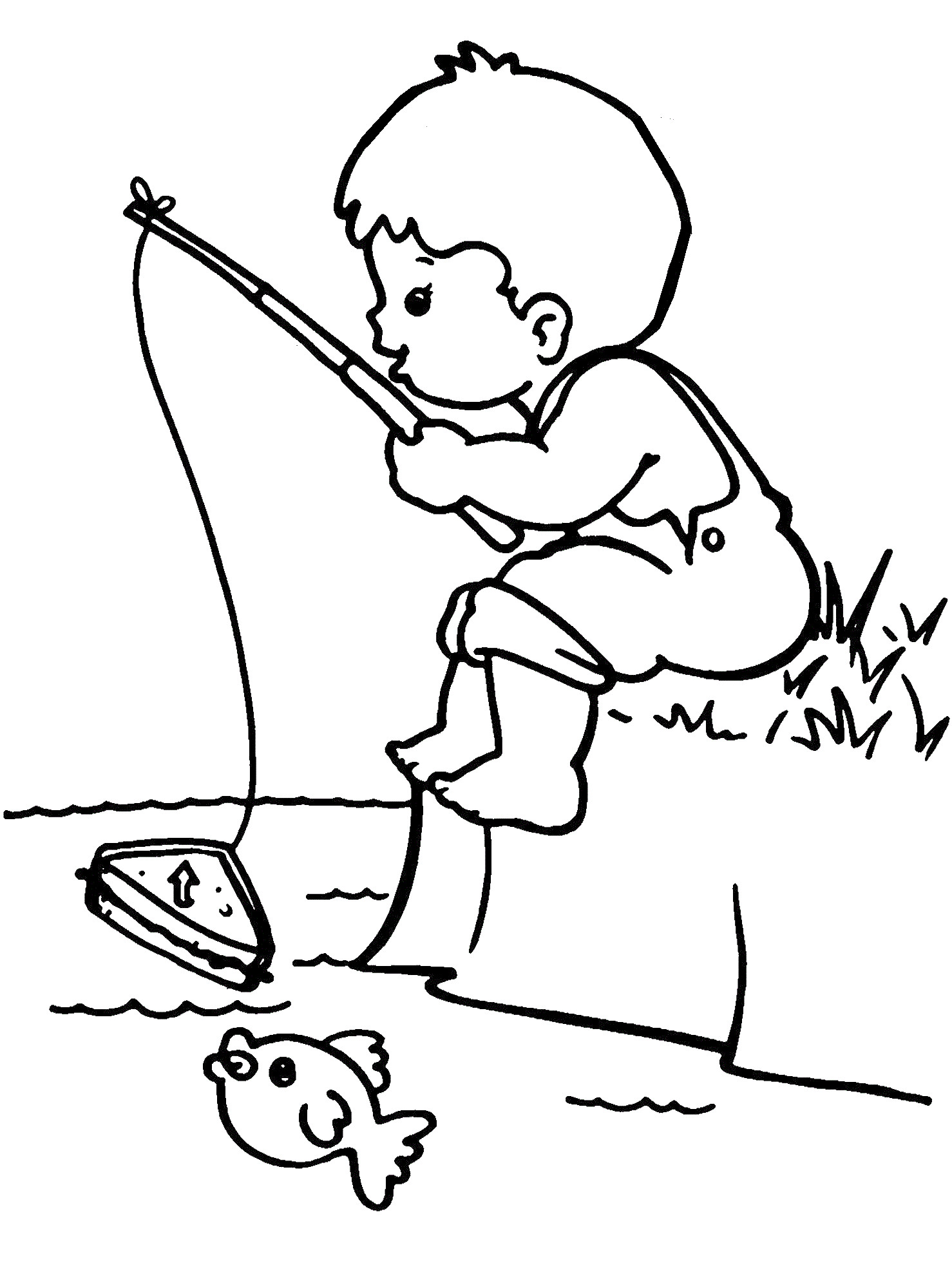 Coloring Pages For Little Boys
 Fishing Coloring Pages Best Coloring Pages For Kids