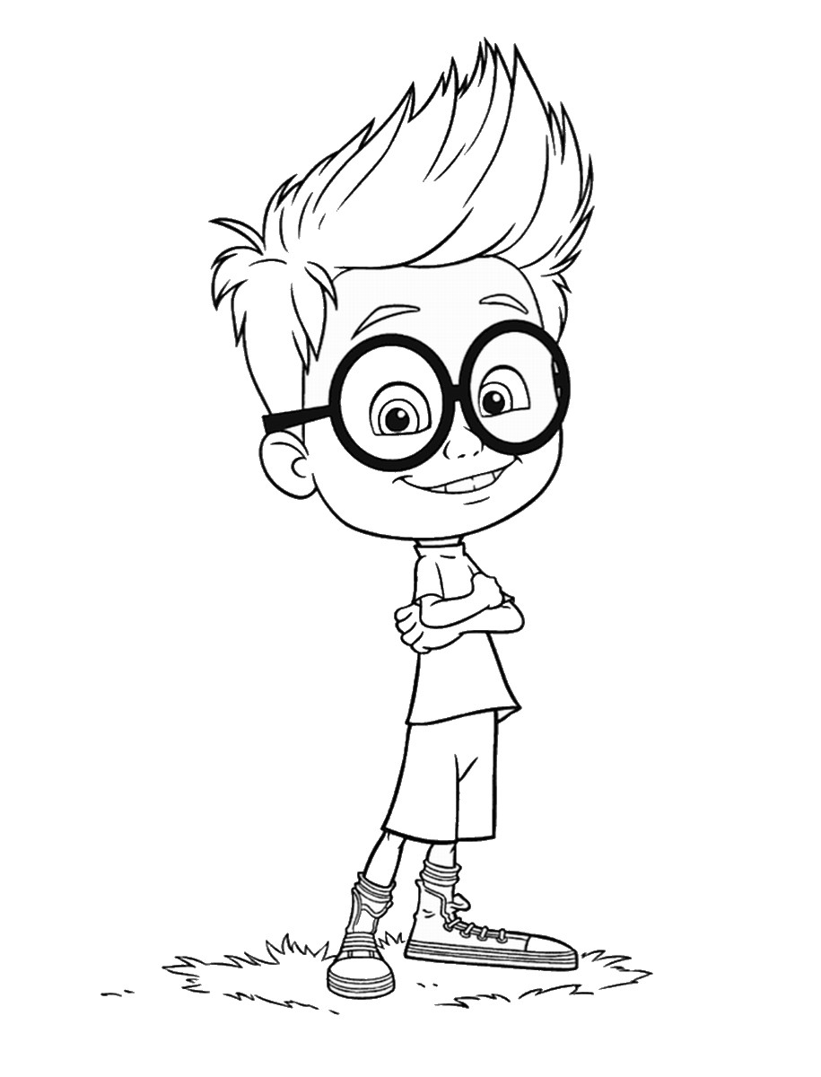 Coloring Pages For Little Boys
 Pin by World of Nancy D’Agostino on Peabody & sherman