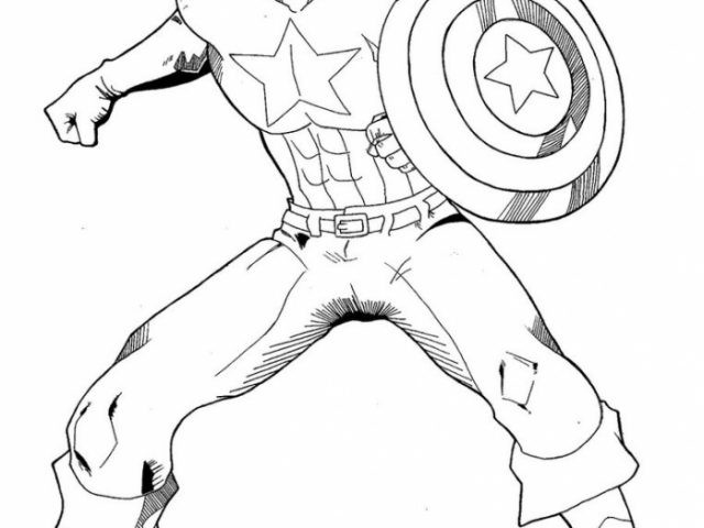 Coloring Pages For Teen Boys
 Get This Captain America Coloring Pages for Teenage Boys