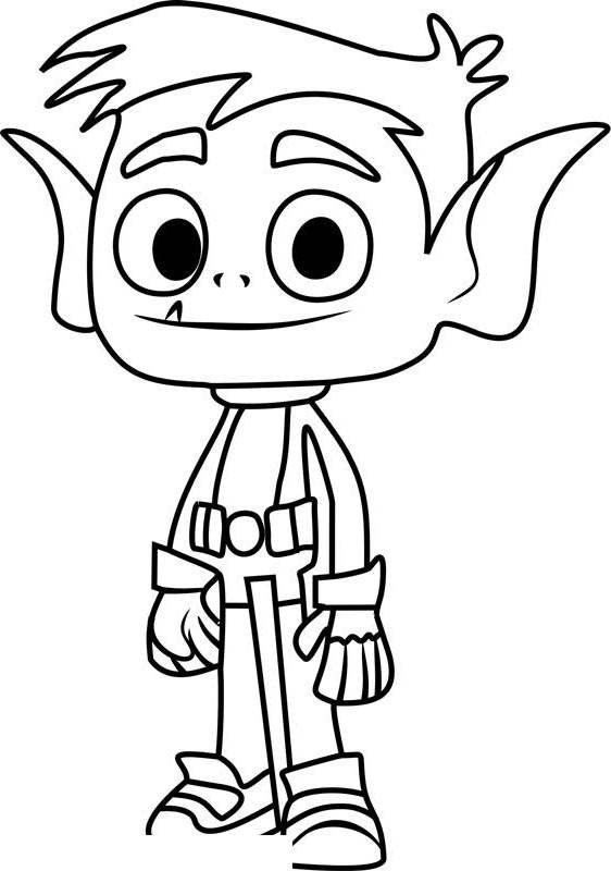 Coloring Pages For Teen Boys
 Free Teen Titans Coloring Pages for Boys Free Printable