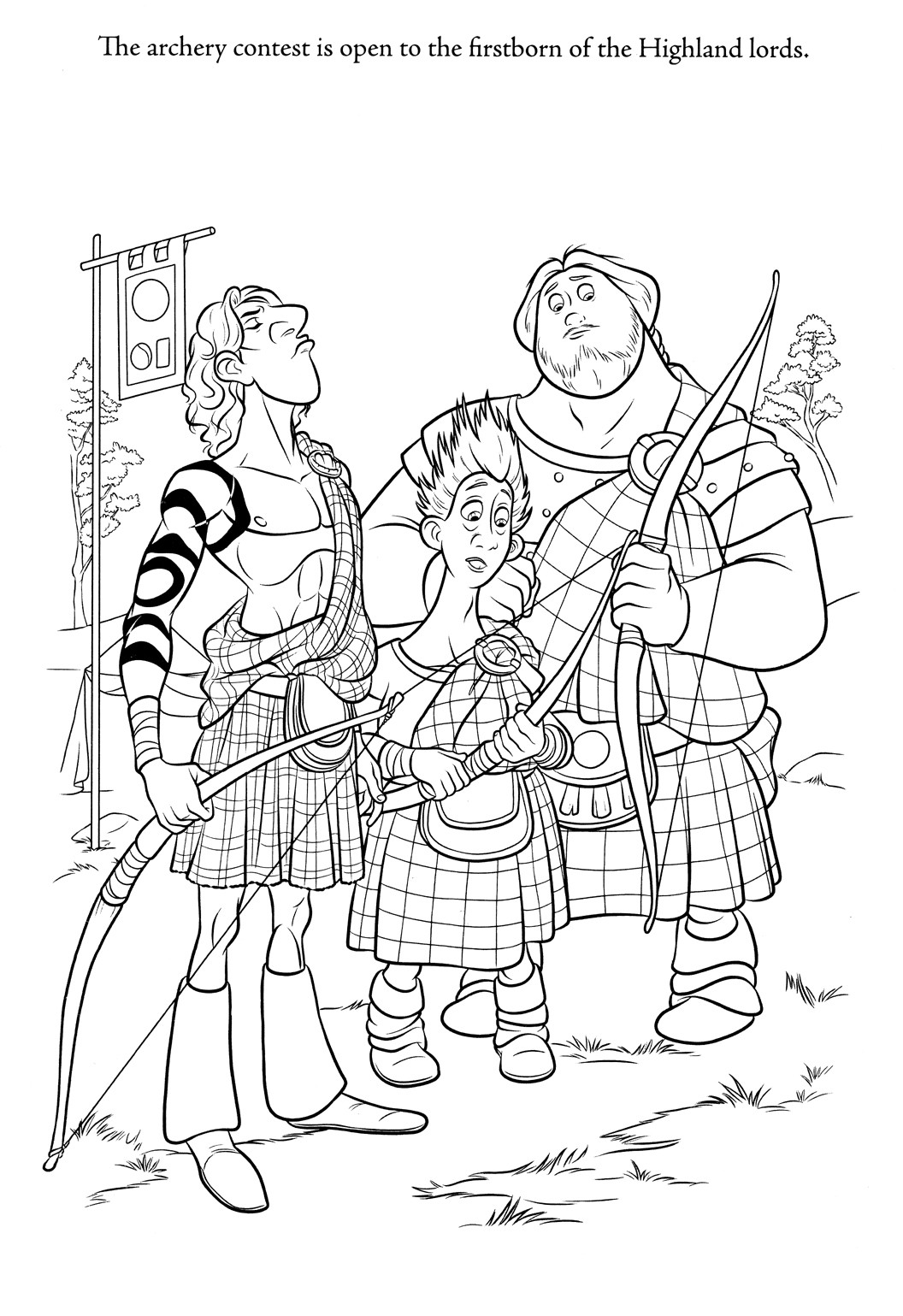 Coloring Pages Free Printable
 brave coloring pages