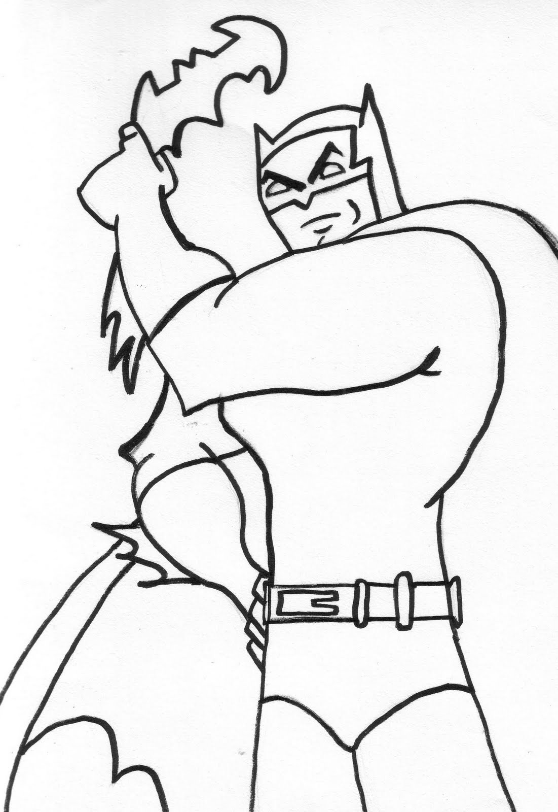 Coloring Pages Free Printable
 Batman Coloring Pages