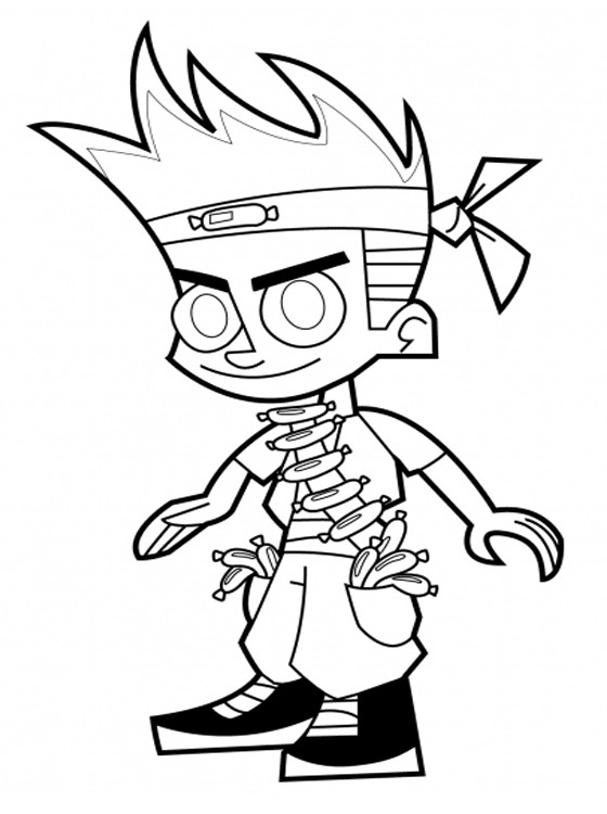 Coloring Pages Free Printable
 Kids Page Johnny Test Coloring Pages