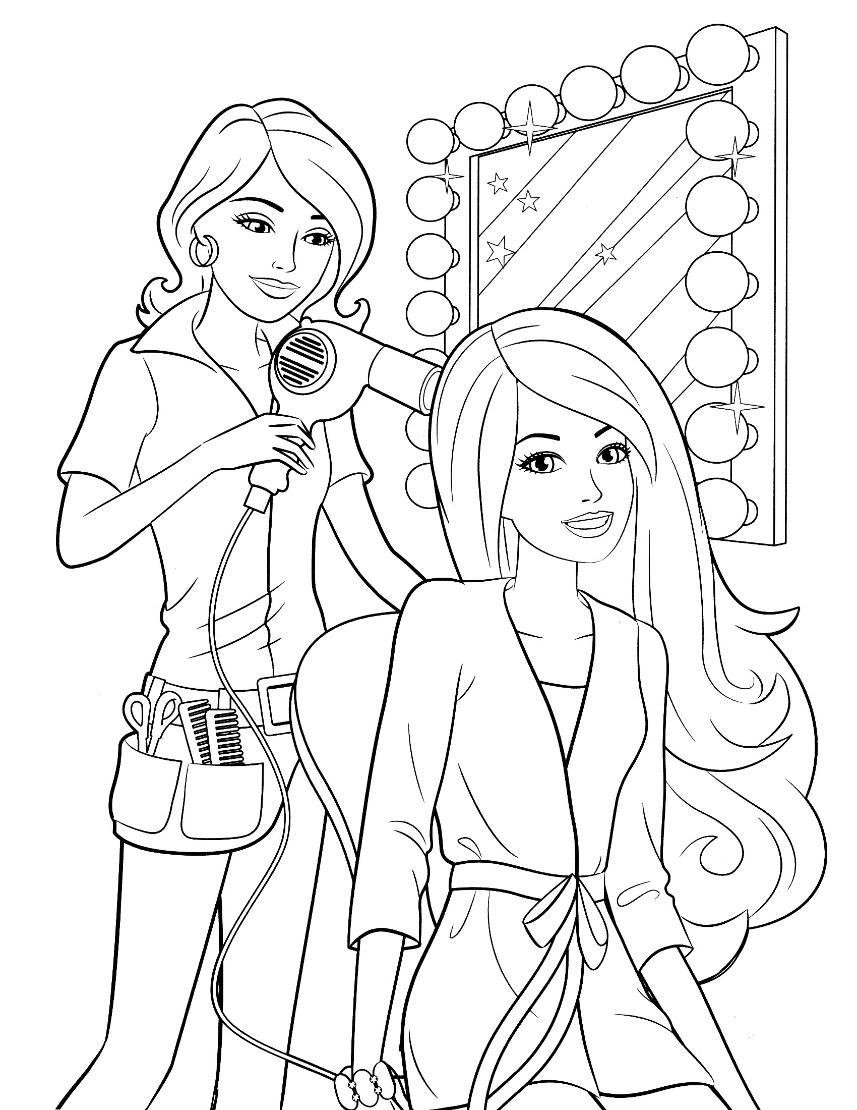 Coloring Pages Of Girls
 Coloring Pages for Girls Best Coloring Pages For Kids