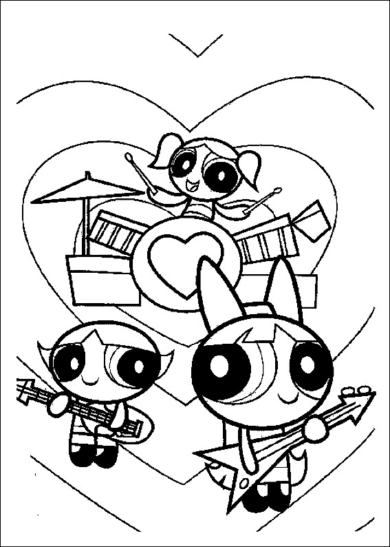 Coloring Pages Powerpuff Girls
 Powerpuff Girls Coloring Pages Free Printable