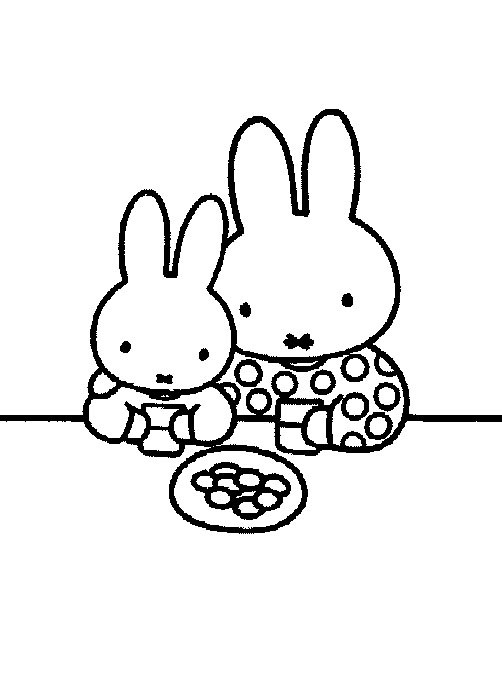 Coloring Pages Toddlers
 Cartoon For Colouring Miffy Coloring Page For Kids