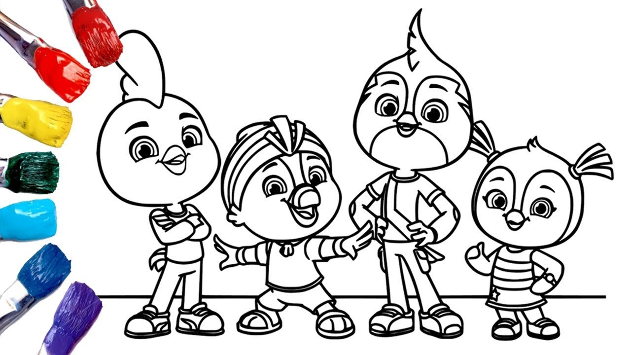 Coloring Pages Toddlers
 Top Wing Coloring Pages for Kids [1080p]