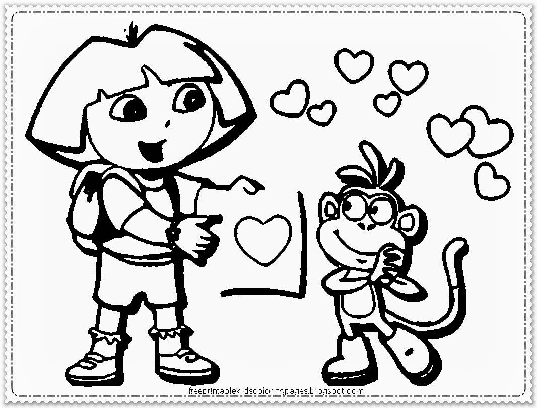 Coloring Pages Valentines Printable
 Free Printable Valentines Coloring Pages