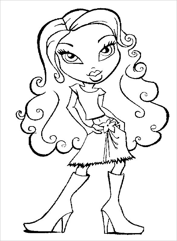 Coloring Sheets For Girls
 20 Teenagers Coloring Pages PDF PNG