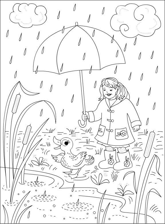 Coloring Sheets For Kids Com
 Coloring Pages Rainy Days For Kids